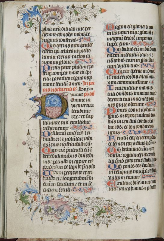 Bréviaire à l'usage de l'Abbaye Saint-Adrien de Grammont (Geraardsbergen), vol. I