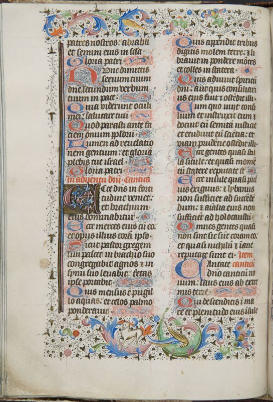 Bréviaire à l'usage de l'Abbaye Saint-Adrien de Grammont (Geraardsbergen), vol. I