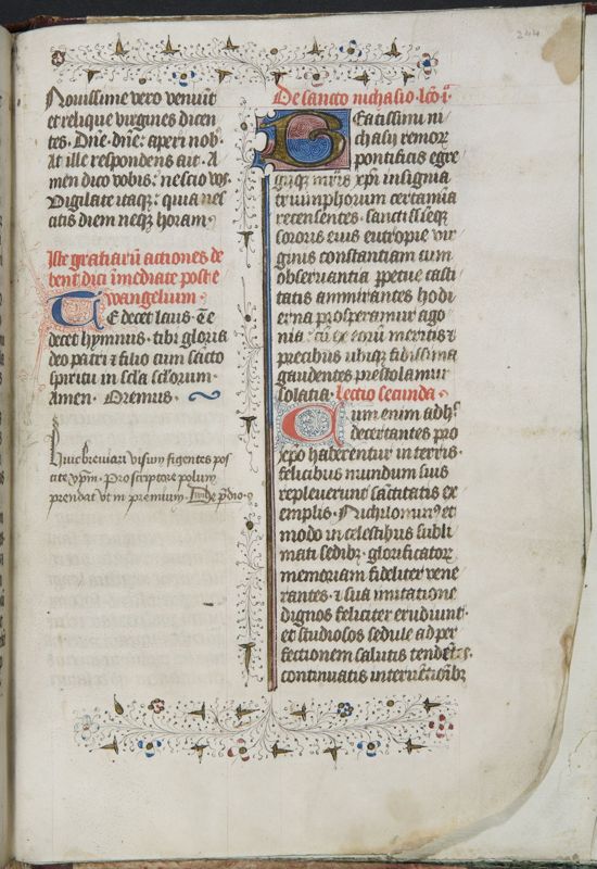 Bréviaire à l'usage de l'Abbaye Saint-Adrien de Grammont (Geraardsbergen), vol. 2