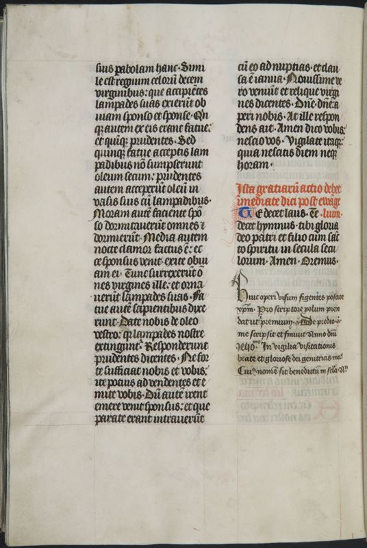 Bréviaire à l'usage de l'Abbaye Saint-Adrien de Grammont (Geraardsbergen), vol. 4