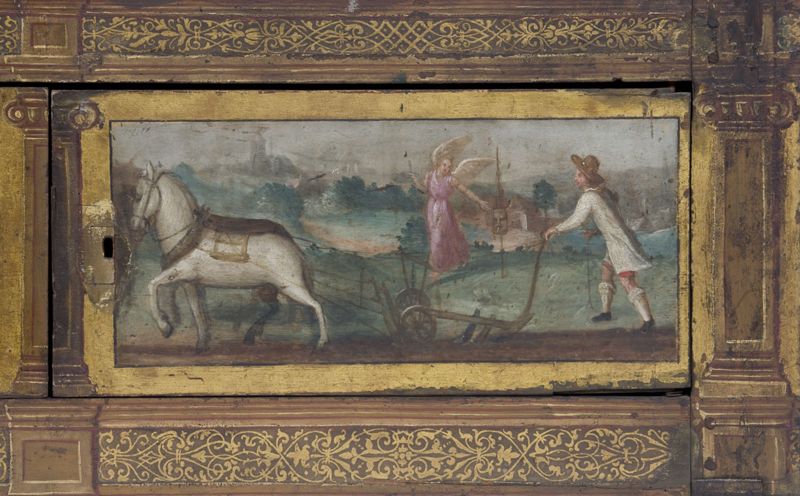 Relieksarcofaag van de H. Guido van Anderlecht