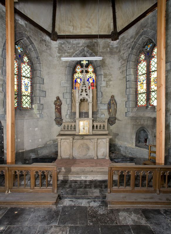 autel majeur / Chapelle Saint-Antoine-en-Barbefosse