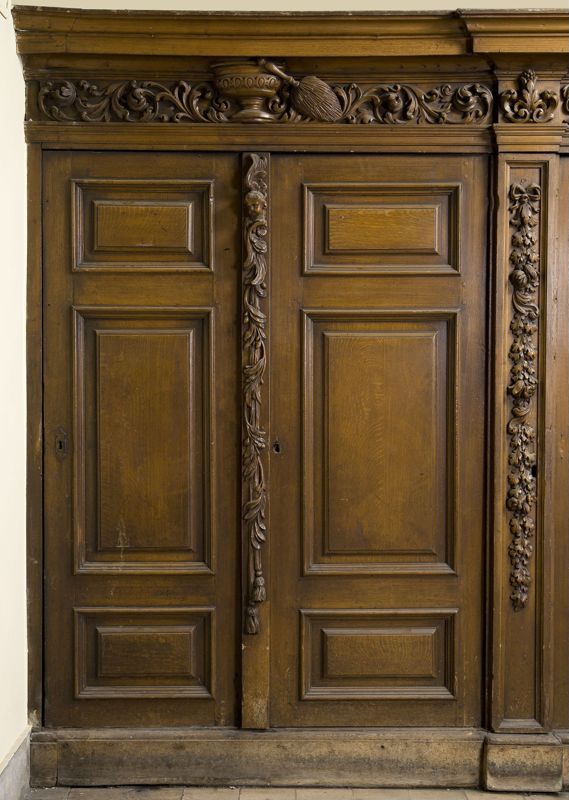 armoire de sacristie / Eglise Sainte-Catherine[Bruxelles]