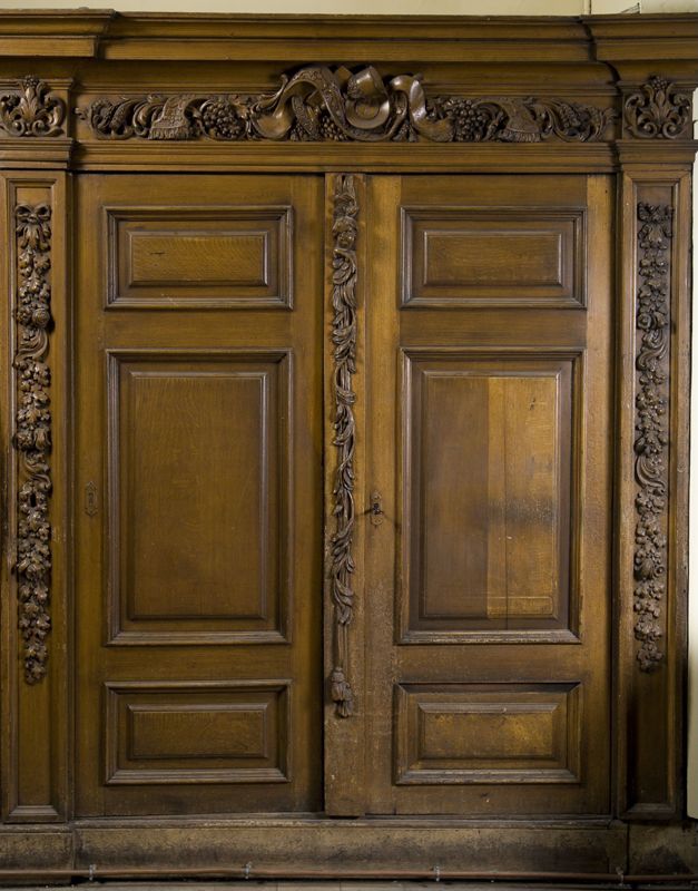 armoire de sacristie / Eglise Sainte-Catherine[Bruxelles]