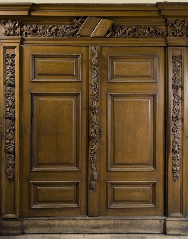 armoire de sacristie / Eglise Sainte-Catherine[Bruxelles]