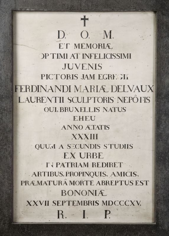 Monument commémoratif à la mémoire du peintre Ferdinand Delvaux