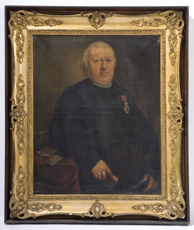 Portrait d'un curé de la paroisse de Sainte-Catherine