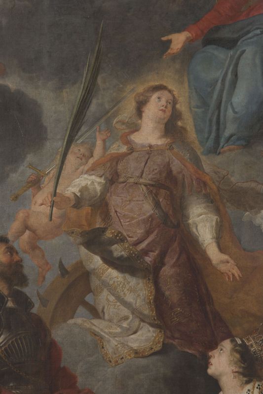 Glorification de sainte Catherine d'Alexandrie