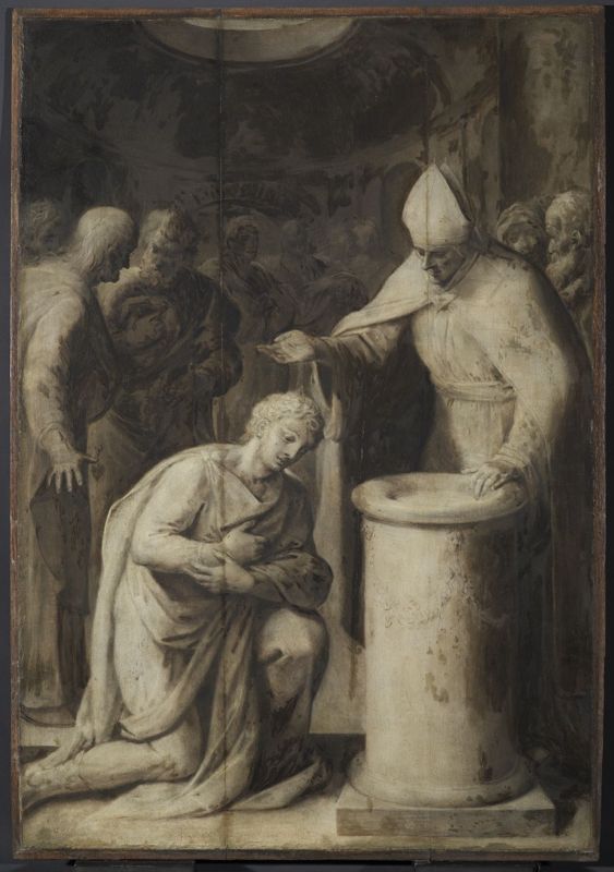 Baptême de saint Martin