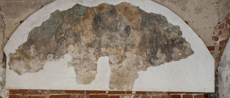 peinture murale / Château de Fernelmont