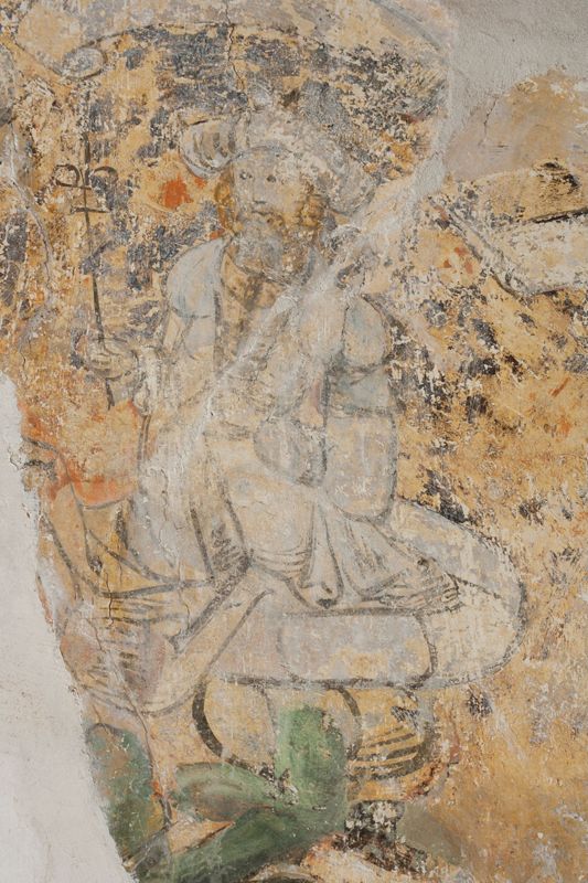 peinture murale / Château de Fernelmont