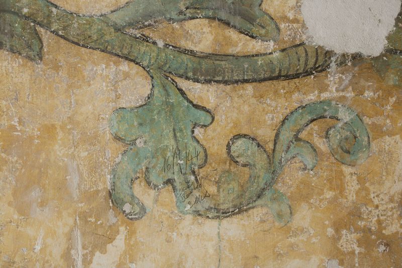 peinture murale / Château de Fernelmont