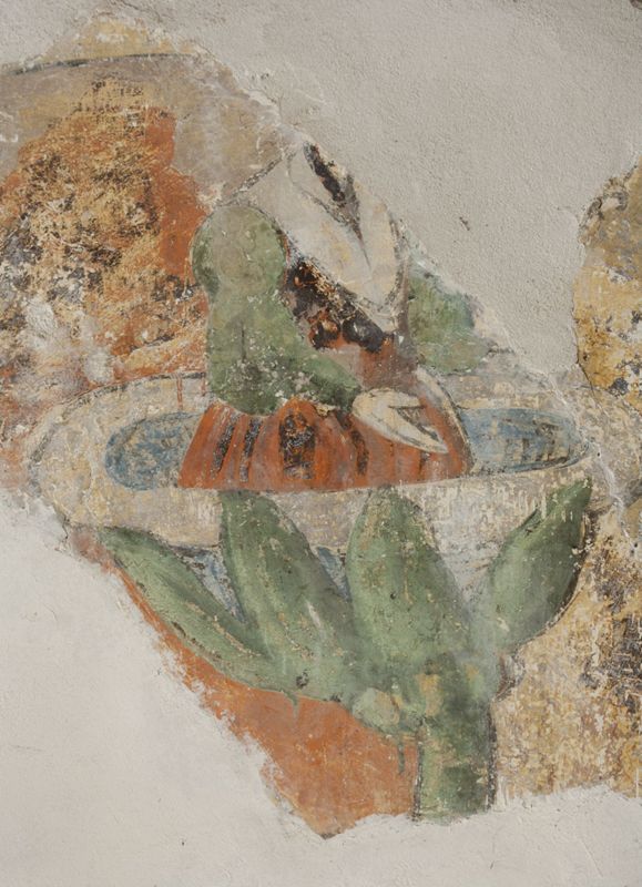 peinture murale / Château de Fernelmont