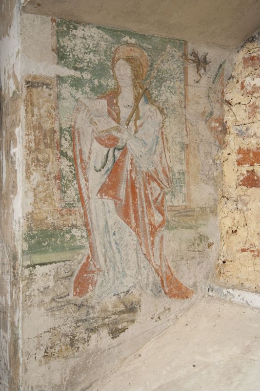 peinture murale / Château de Fernelmont