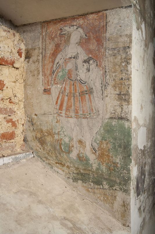 peinture murale / Château de Fernelmont