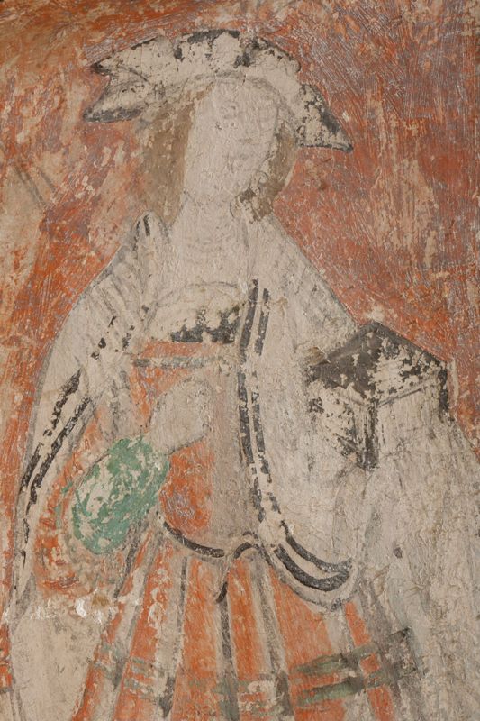 peinture murale / Château de Fernelmont