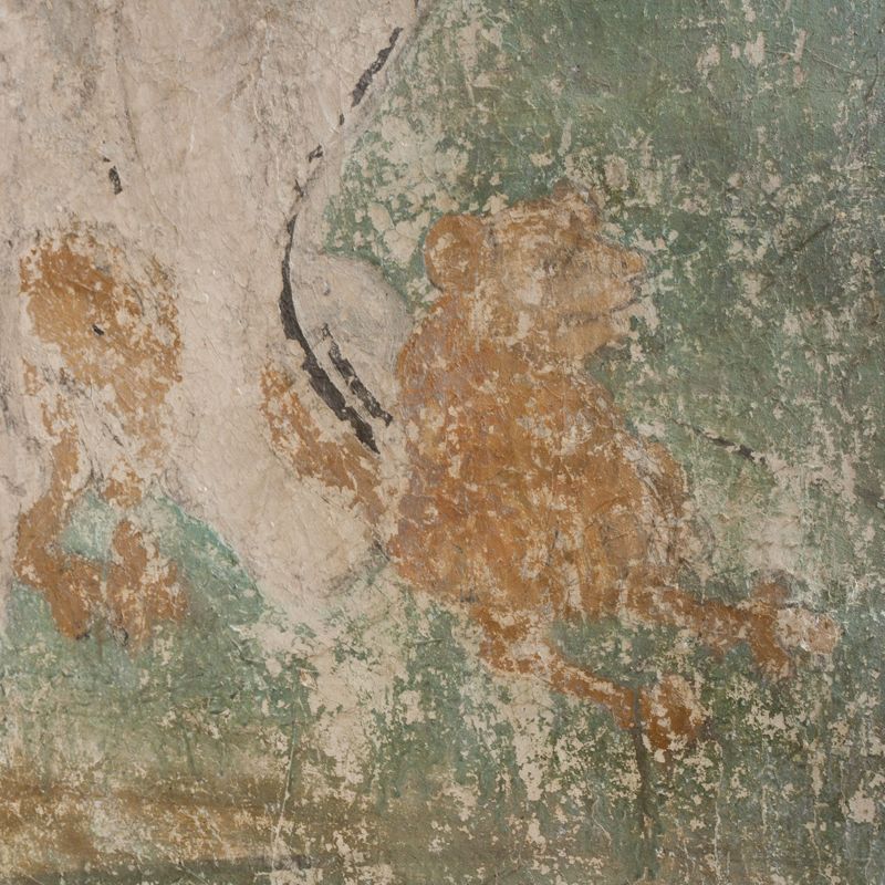 peinture murale / Château de Fernelmont