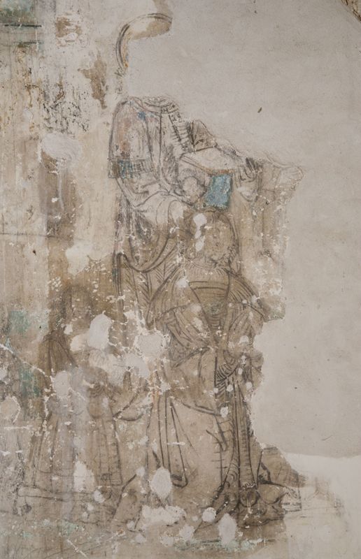peinture murale / Château de Fernelmont