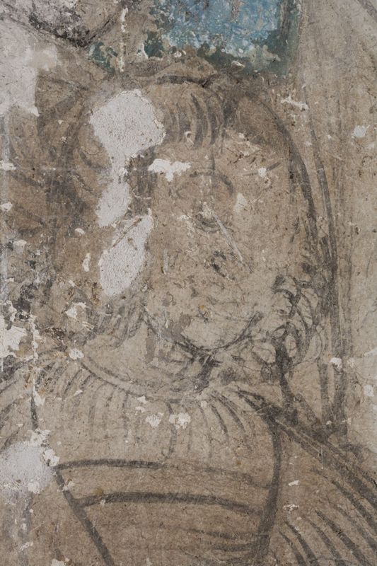peinture murale / Château de Fernelmont
