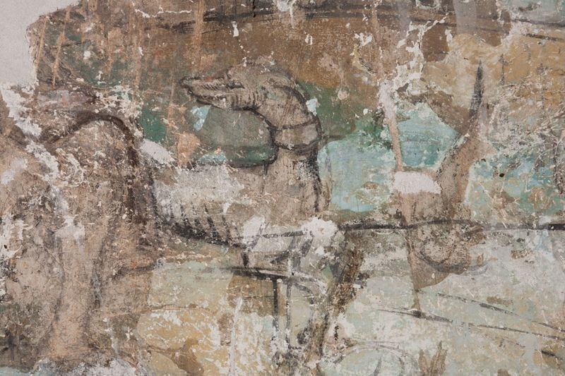 peinture murale / Château de Fernelmont