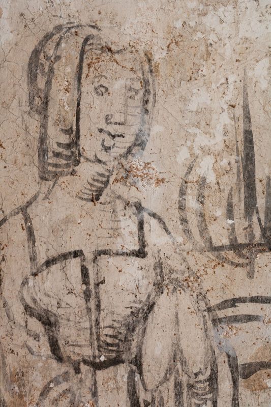 peinture murale / Château de Fernelmont