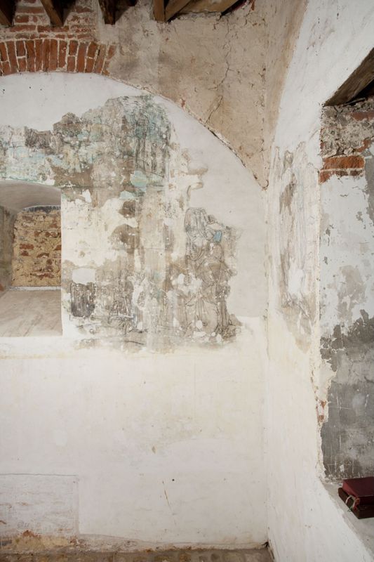 peinture murale / Château de Fernelmont
