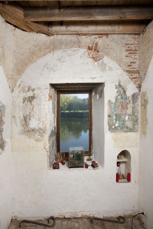 peinture murale / Château de Fernelmont