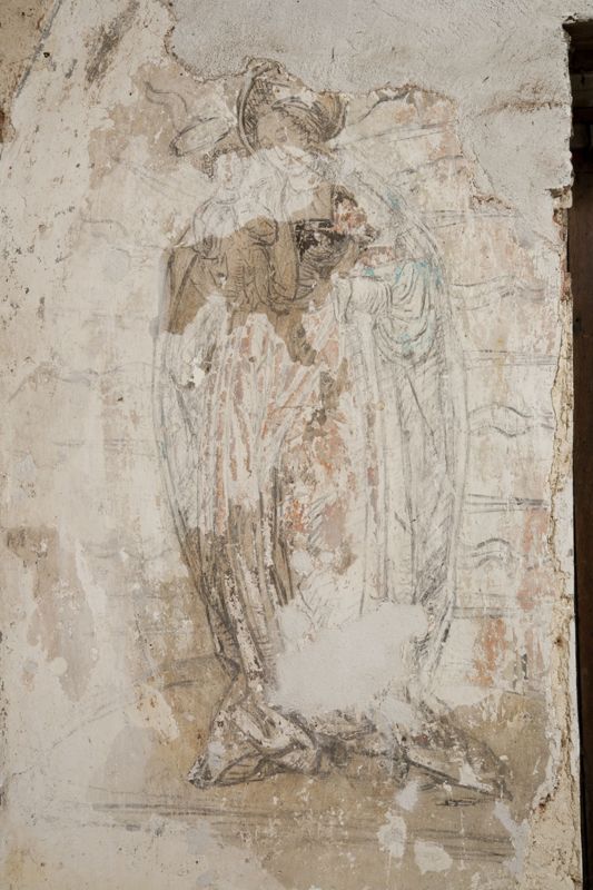 peinture murale / Château de Fernelmont