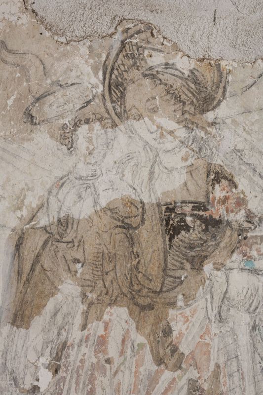 peinture murale / Château de Fernelmont