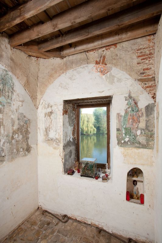 peinture murale / Château de Fernelmont