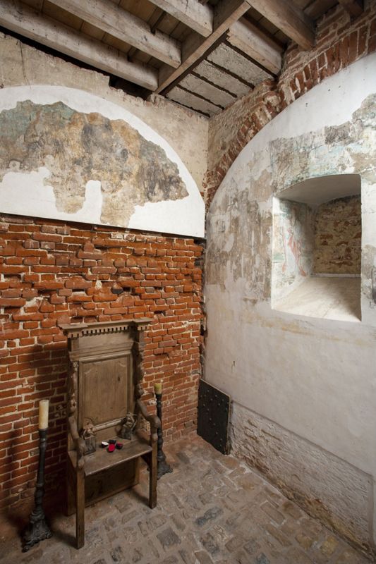 peinture murale / Château de Fernelmont