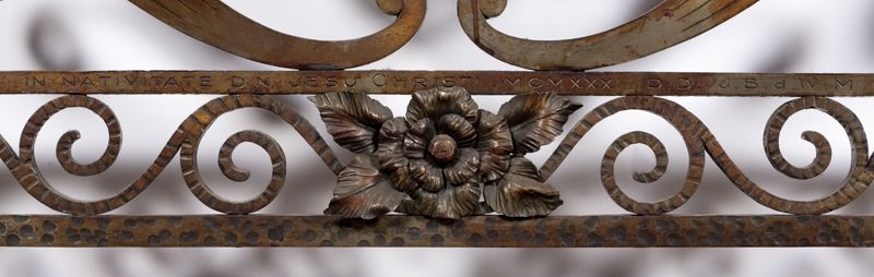 banc de communion / Kerk O.L.Vrouw Middelares en Sint-Lodewijk[Berchem(Antwerpen)]