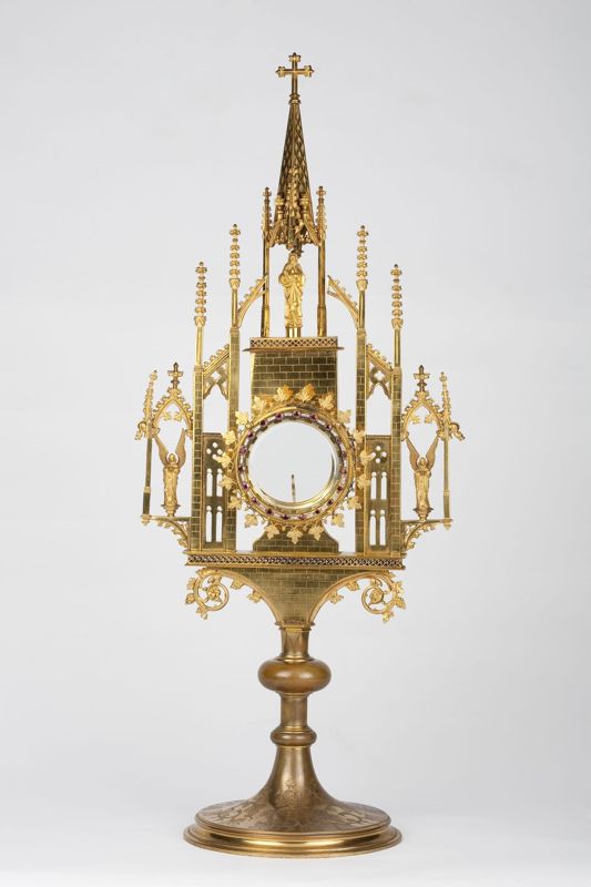 ostensoir-tourelle / Kerk O.L.Vrouw Middelares en Sint-Lodewijk[Berchem(Antwerpen)]