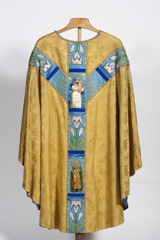 chasuble / Kerk O.L.Vrouw Middelares en Sint-Lodewijk[Berchem(Antwerpen)]