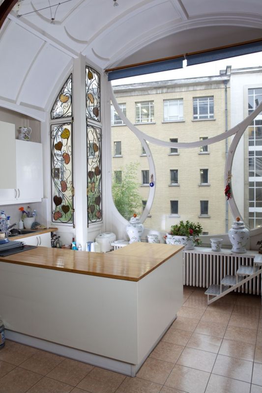 verrière / Maison, Bruxelles, Place du Petit Sablon, 14