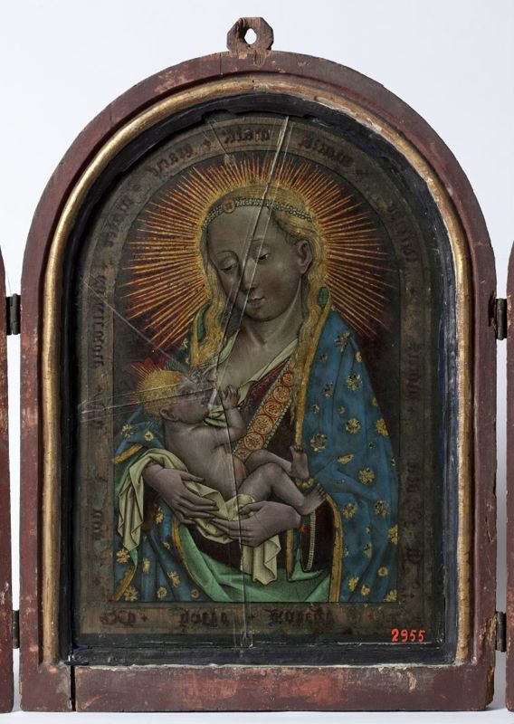 Triptyque Van der Noot-Van der Meeren : Vierge à l'Enfant