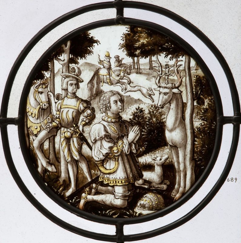 Conversion de saint Hubert de Liège