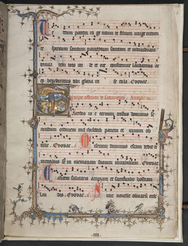 Antifonaria (12 losse bladen gebundeld)