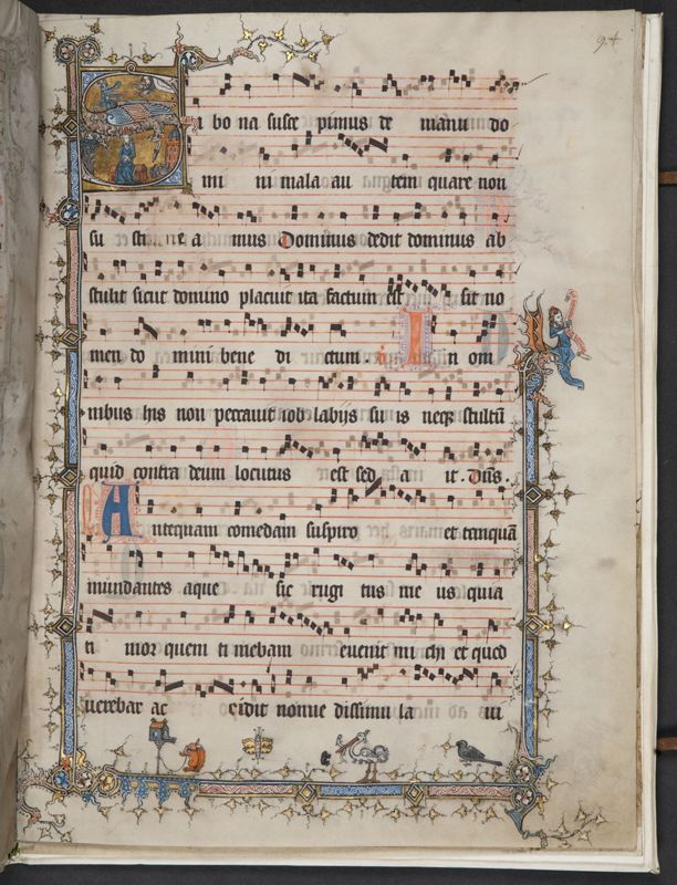 Antifonaria (12 losse bladen gebundeld)