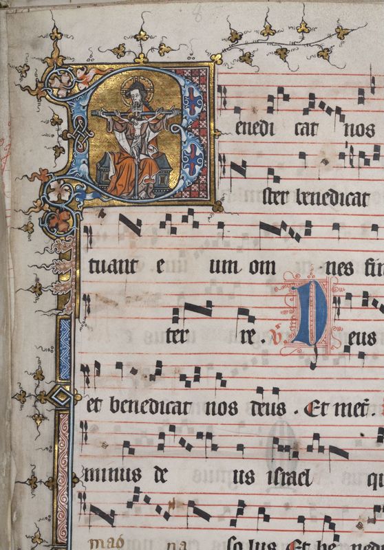 Antifonaria (12 losse bladen gebundeld)