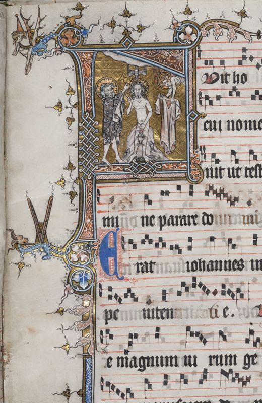Antifonaria (12 losse bladen gebundeld)