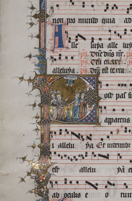 Antifonaria (12 losse bladen gebundeld)