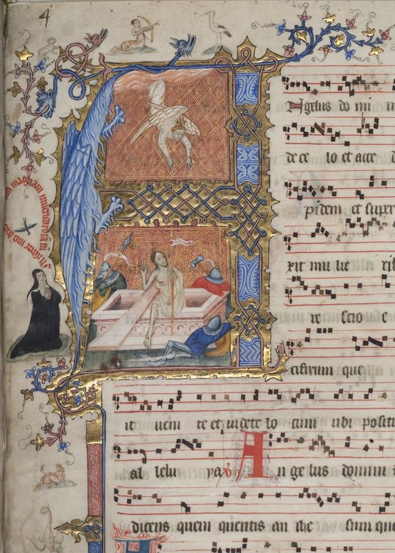 Antifonaria (12 losse bladen gebundeld)
