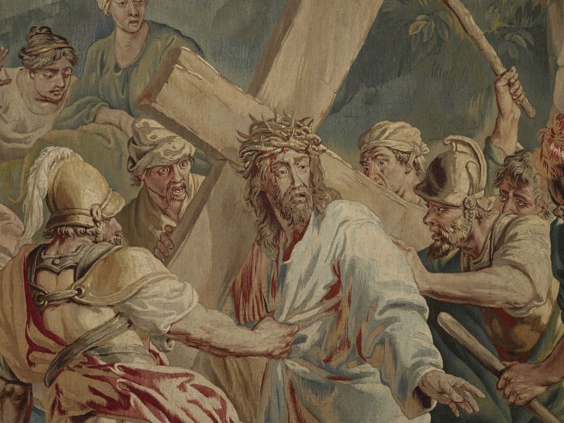 Kruisdraging: Jezus ontmoet de dochters van Jeruzalem