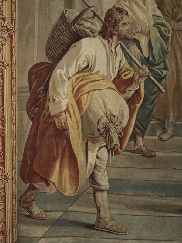Kristus onderwijst in de Tempel