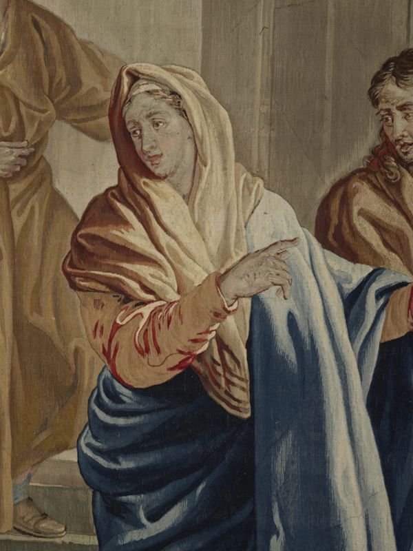 Kristus onderwijst in de Tempel