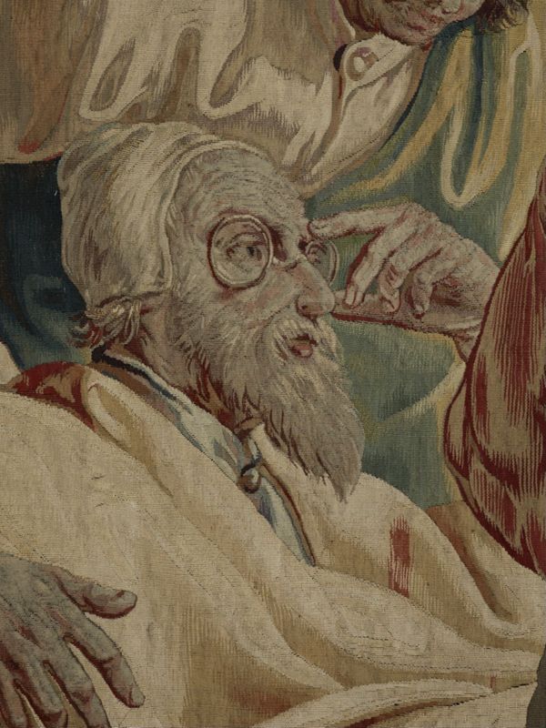 Kristus onderwijst in de Tempel