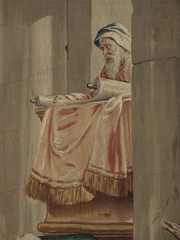 Kristus onderwijst in de Tempel