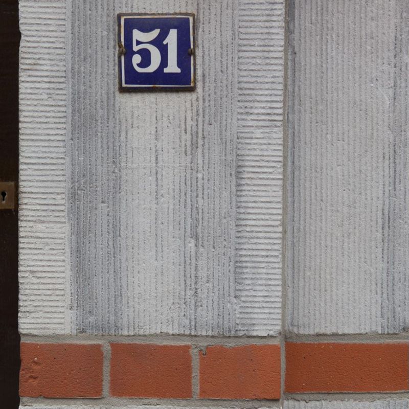 soubassement / Maison, Liège, rue du Vieux Mayeur 51
