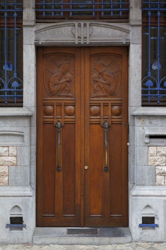 porte d'entrée / Maison Piot, Liège, rue de Sélys 17